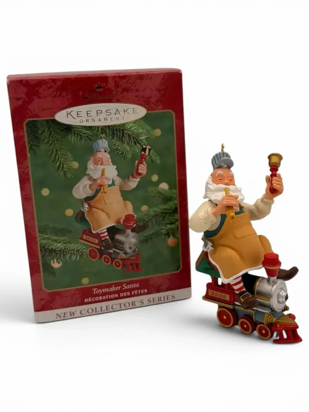Hallmark Keepsake Toymaker Santa 2000 First in Series Ornament